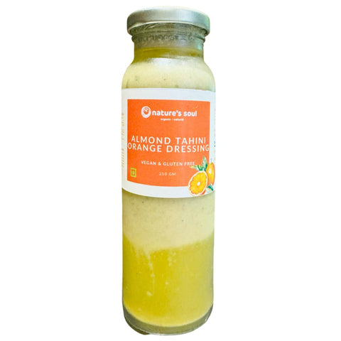 Almond Tahini Orange Dressing - Fresh - Oil Free - Vegan & Gluten Free - 210gm