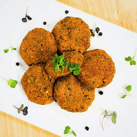 Mushroom Balls in Marinara - Fresh - Gluten Free & Vegan - Made with Organic Ingredients - 250gm