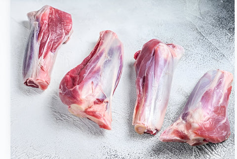 Lamb Shank Cut | Frozen - Alwar, Rajasthan – Organically Raised - Pasture Raised & Grass Fed – No Antibiotics And Hormone Free – Nature’s Soul – 450gm