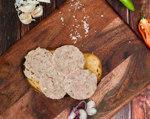 Chicken Garlic Salami - Frozen - 200gm