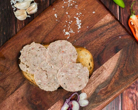 Chicken Black Pepper Garlic Salami - Frozen - 200gm