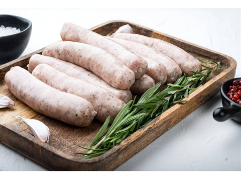 Raw Chicken Sausage (Plain) - Fresh - No Antibiotics And Hormone Free - 250gms