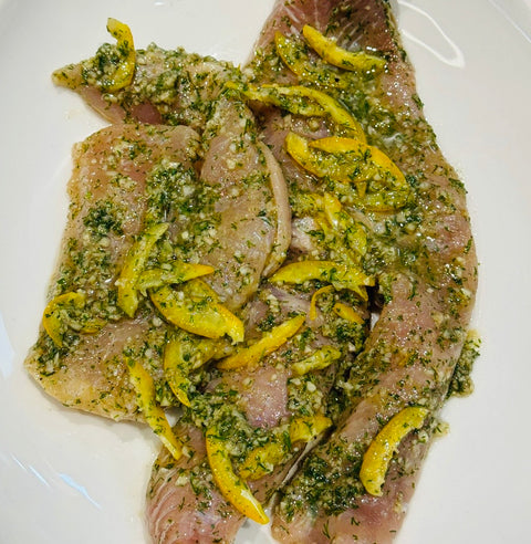 Citrus Dill Sole - Fresh - Antibiotics & Hormone Free - 250gm