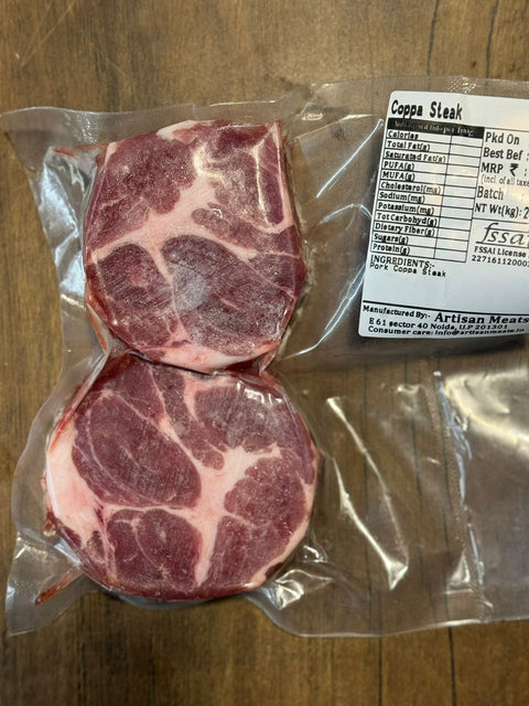 Coppa Steak – Organically Raised – Non GMO Antibiotics & Hormone Free – Nature’s Soul – 200gm