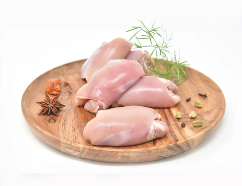 Chicken Thigh | Grassfed Chicken Thigh (Halal) - Frozen - No Antibiotics And Hormone Free – Gayatri Organic Farms – 450gm