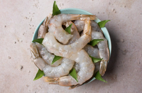 Prawns | Raw Prawns Black Tiger Super Jumbo – Frozen - Antibiotics And Hormone Free – No Artificial Preservatives, Zero Trans Fat & Sea Caught - Cambay Tiger – 300gm