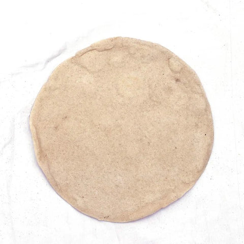 Whole Wheat Pizza Base - Fresh - Made from Organic Ingredients - Vegan - 10 Inch