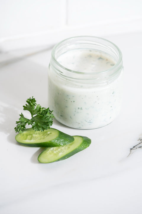 Herbed Tzatziki Dip - Fresh - Made From Organic Ingredients - Gluten Free - 160gm