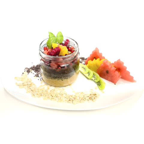 Mixed Granola jar - Fresh - Gluten Free & Refined Sugar Free - Made with Organic Ingredients - 160gm