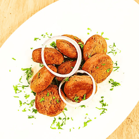 Pindi Chole Shaami Kebab - Fresh - Vegan &amp; Gluten Free - Made with Organic Ingredients - 250gm