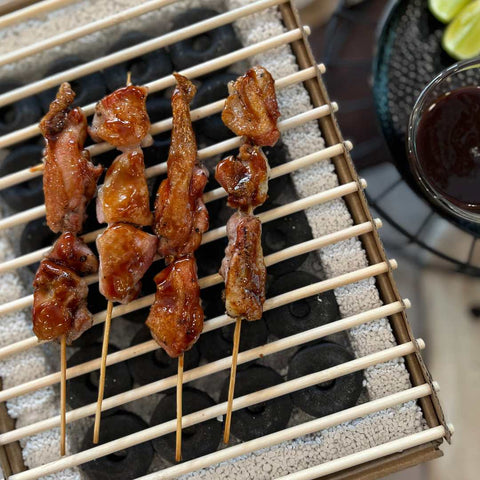 Yakitori Chicken Skewers - Fresh - Gluten Free - Made with Organic Ingredients - 250gm