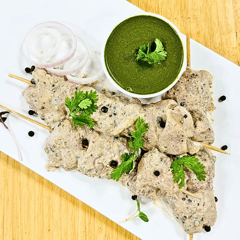 Kali Mirch Murg Tikka - Fresh - Gluten Free - Made with Organic Ingredients - 250gm