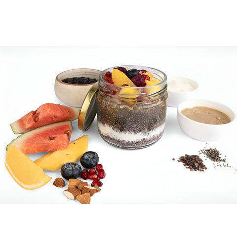 Ragi Breakfast Jar - Fresh - Gluten Free, Refined Sugar Free - 160gm