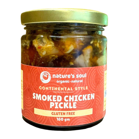 Smoked Chicken Pickle Continental Style - Fresh - Gluten Free - 160gm