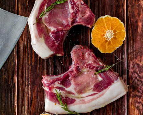 Marinated Pork Chops – Fresh – Gluten Free – Made with Organic Ingredients – Non GMO, Antibiotics & Hormone Free – 250gm