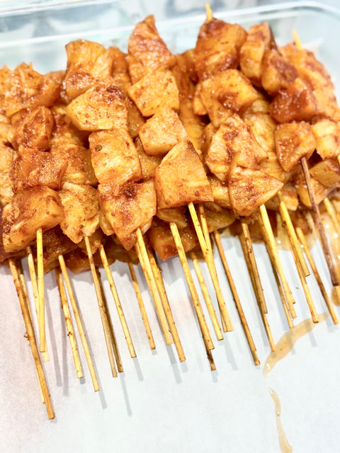 Chipotle Pineapple Skewers - Fresh - Vegan - Made with Organic Ingredients - 200gm