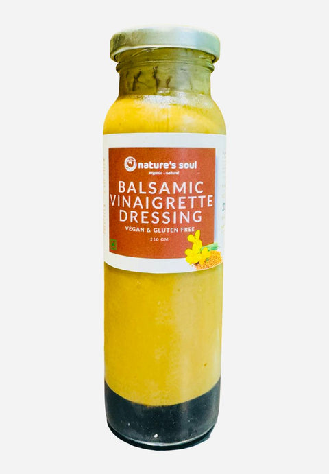 Balsamic Vinaigrette Dressing – Fresh – Oil Free – Vegan, Gluten Free & Refined Sugar Free – Made with Organic Ingredients – 210gm