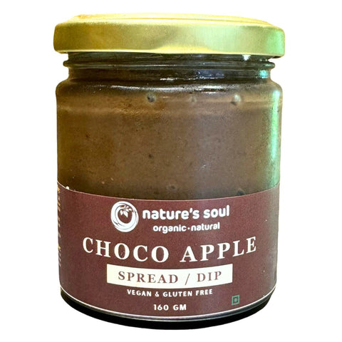 Choco Apple Spread - Fresh - Vegan, Gluten Free, Refined Sugar Free - 160gm